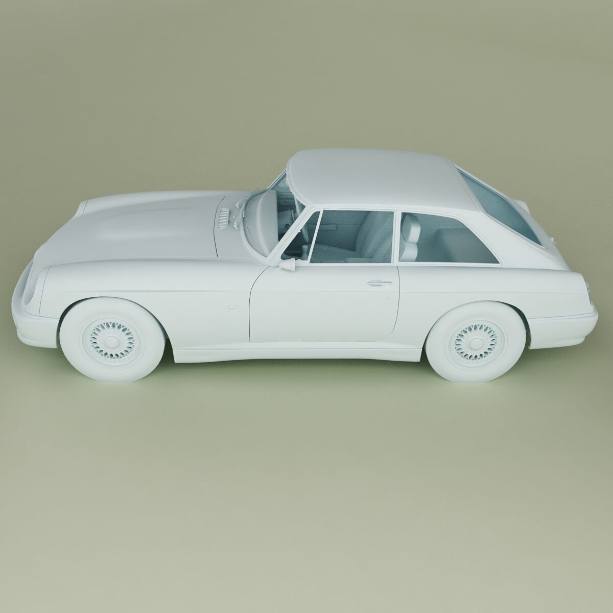 MG RV8 GT Coupe 3D model_11