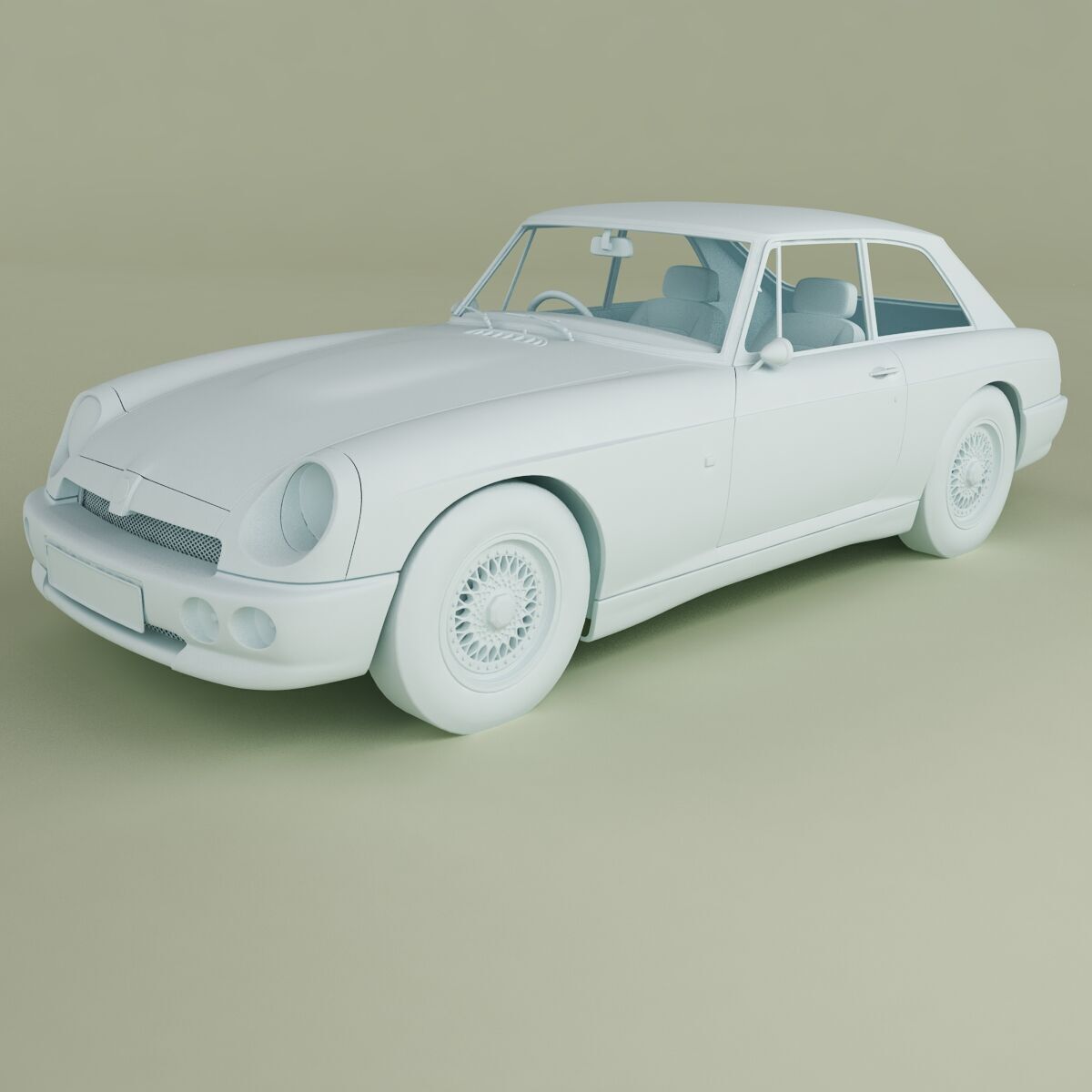 MG RV8 GT Coupe 3D model_10