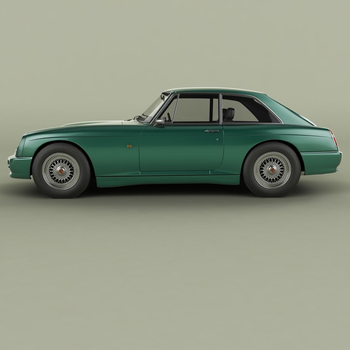 MG RV8 GT Coupe 3D model_1