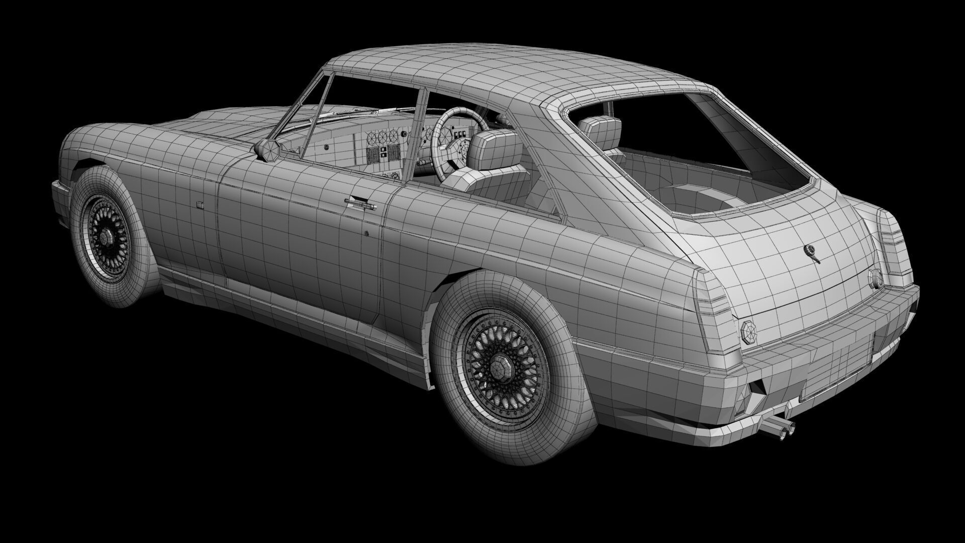 MG RV8 GT Coupe 3D model_15