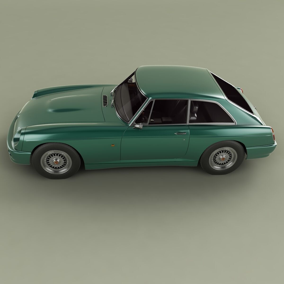 MG RV8 GT Coupe 3D model_6