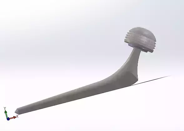 hip-femur joint cad