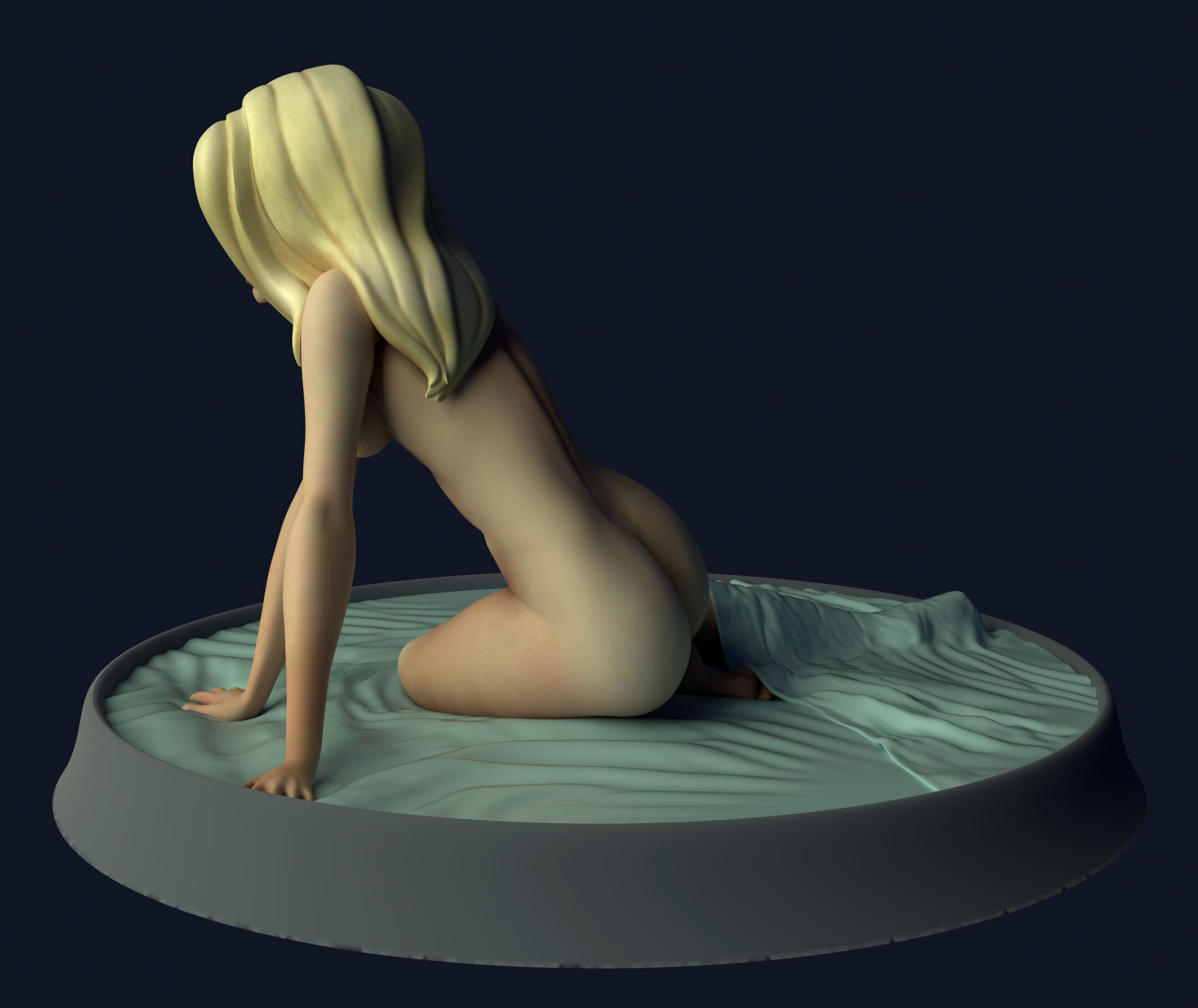 Femme Fatale Illustrated by Bruce Timm 3D print model_2