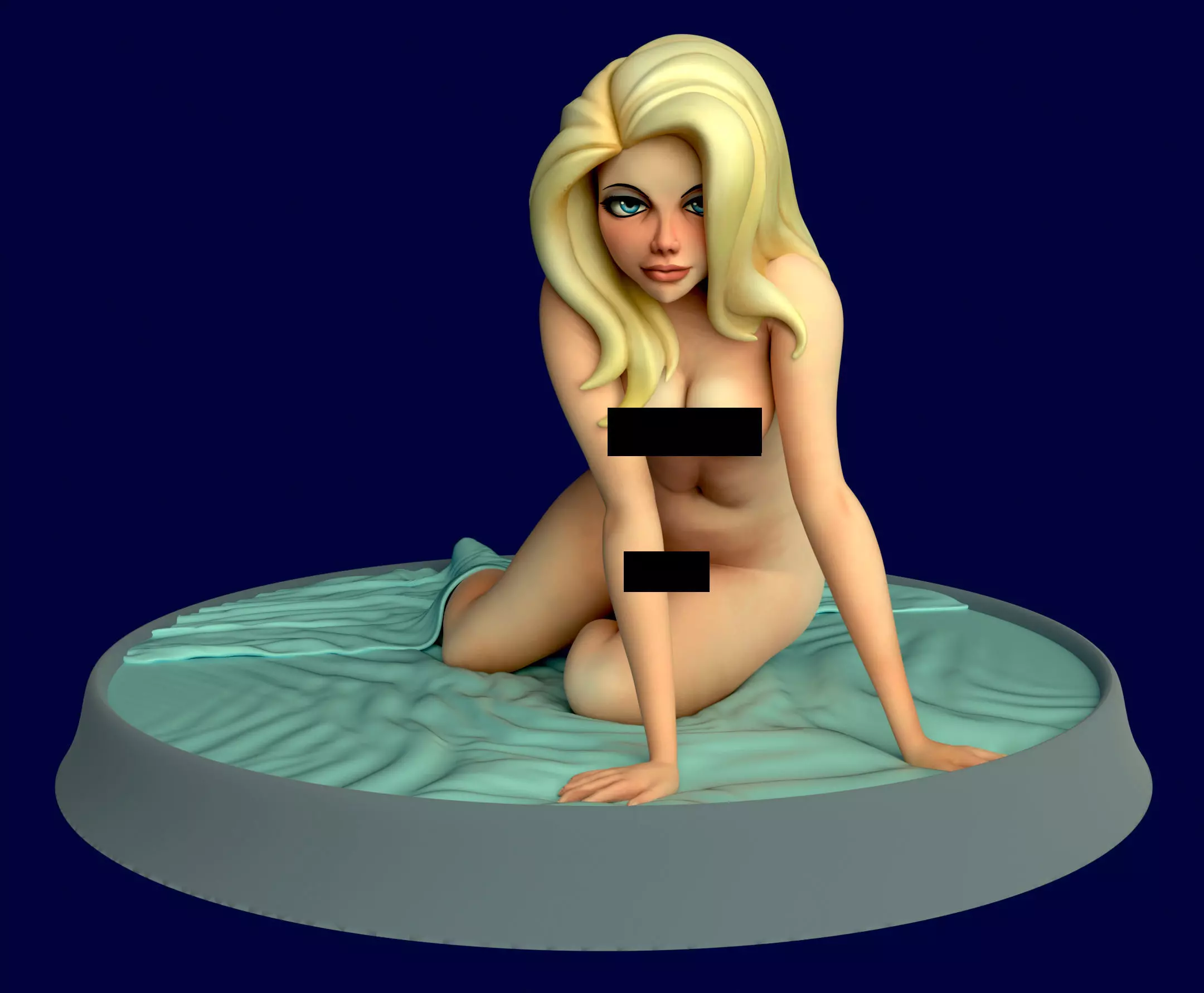Femme Fatale Illustrated by Bruce Timm 3D print model_0