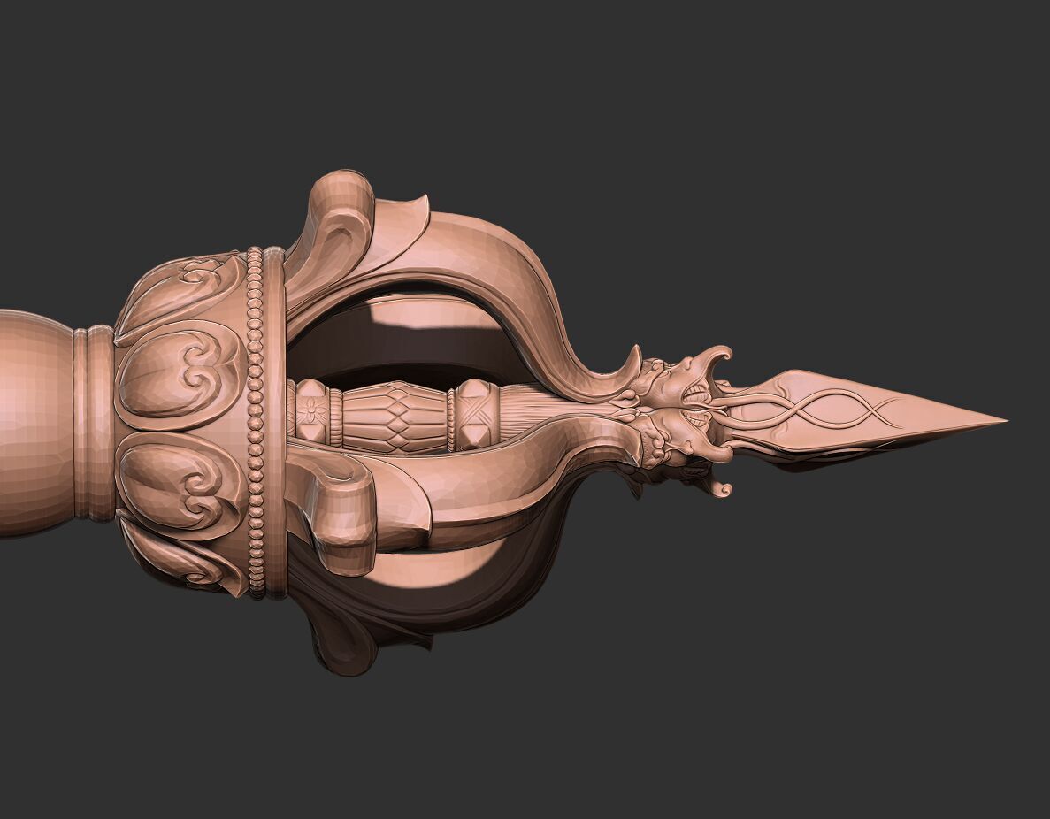 Vajra 3D model_11