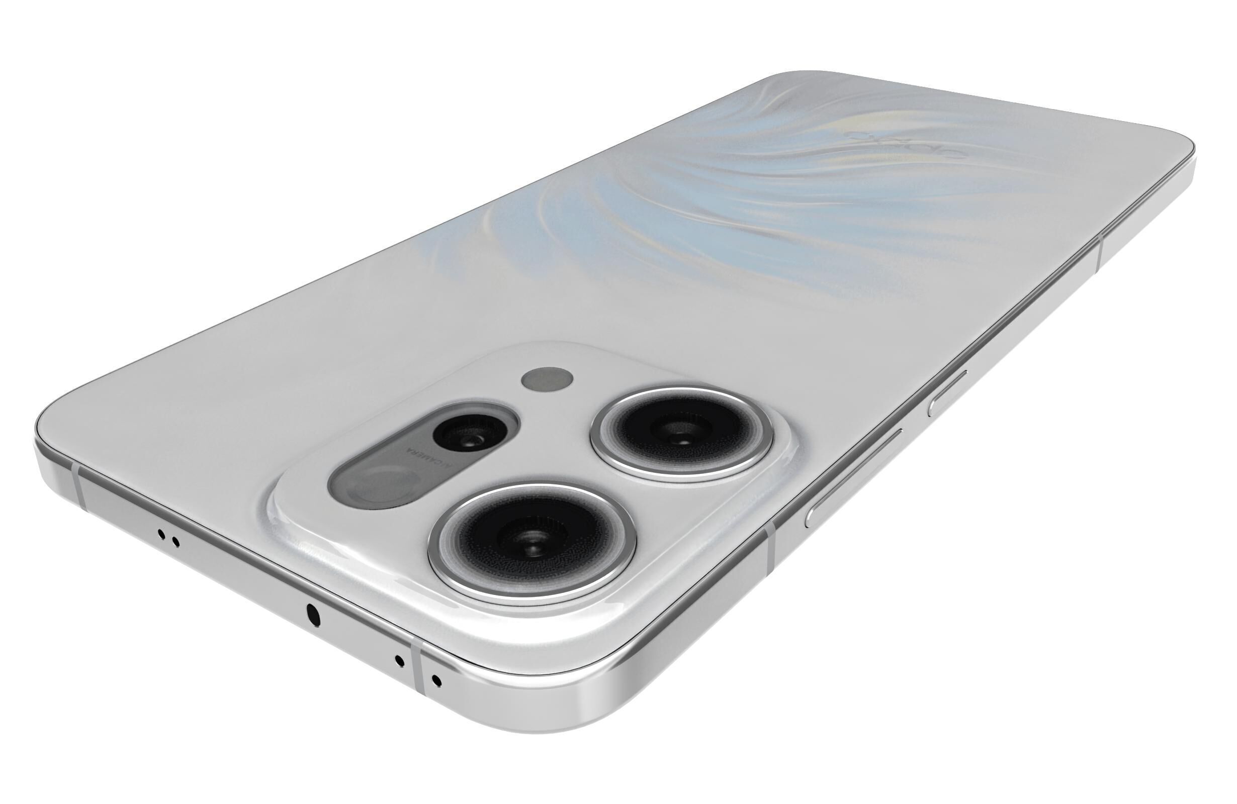 OPPO Reno14 Pro White 3D model_15