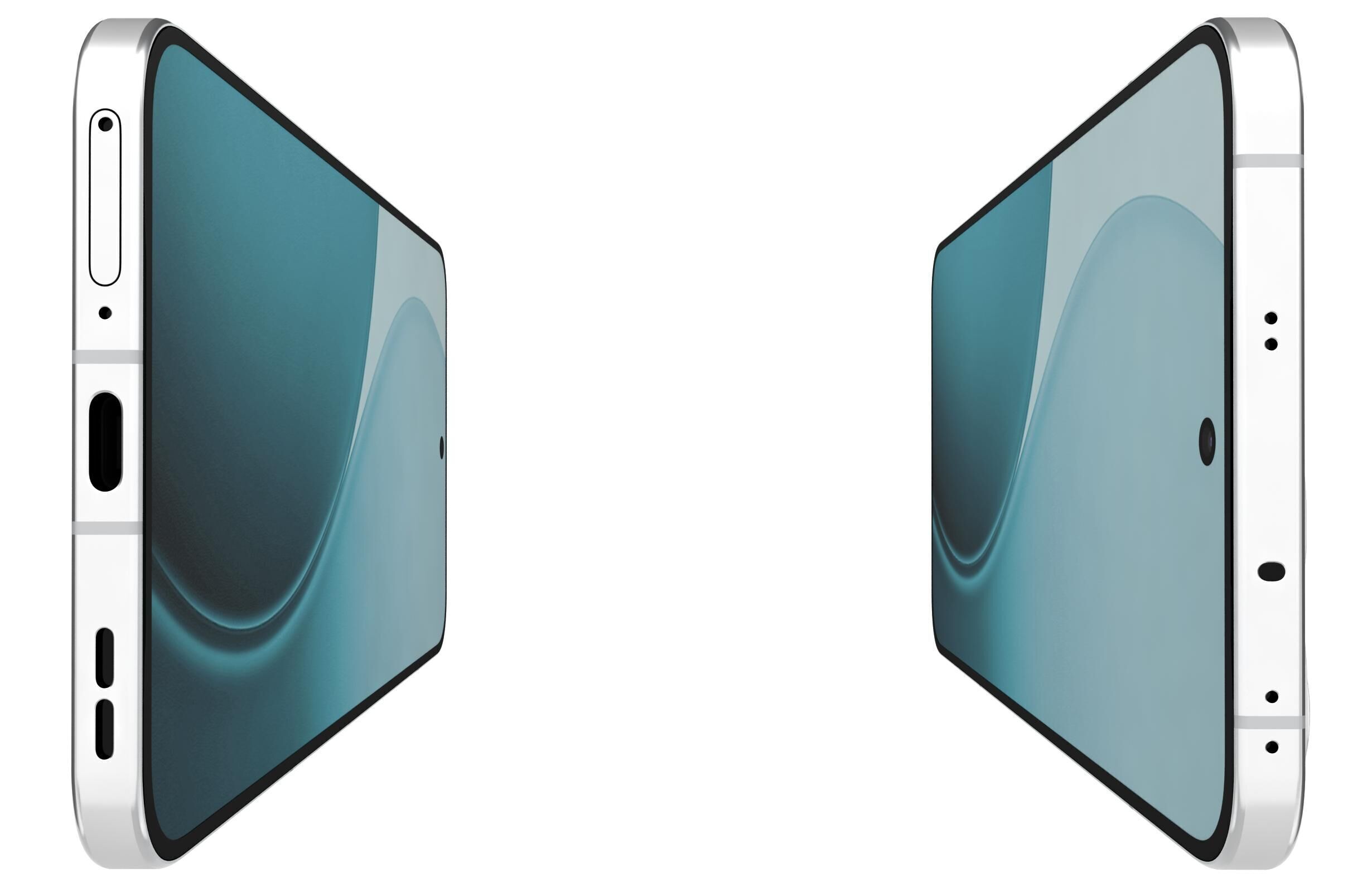 OPPO Reno14 Pro White 3D model_8