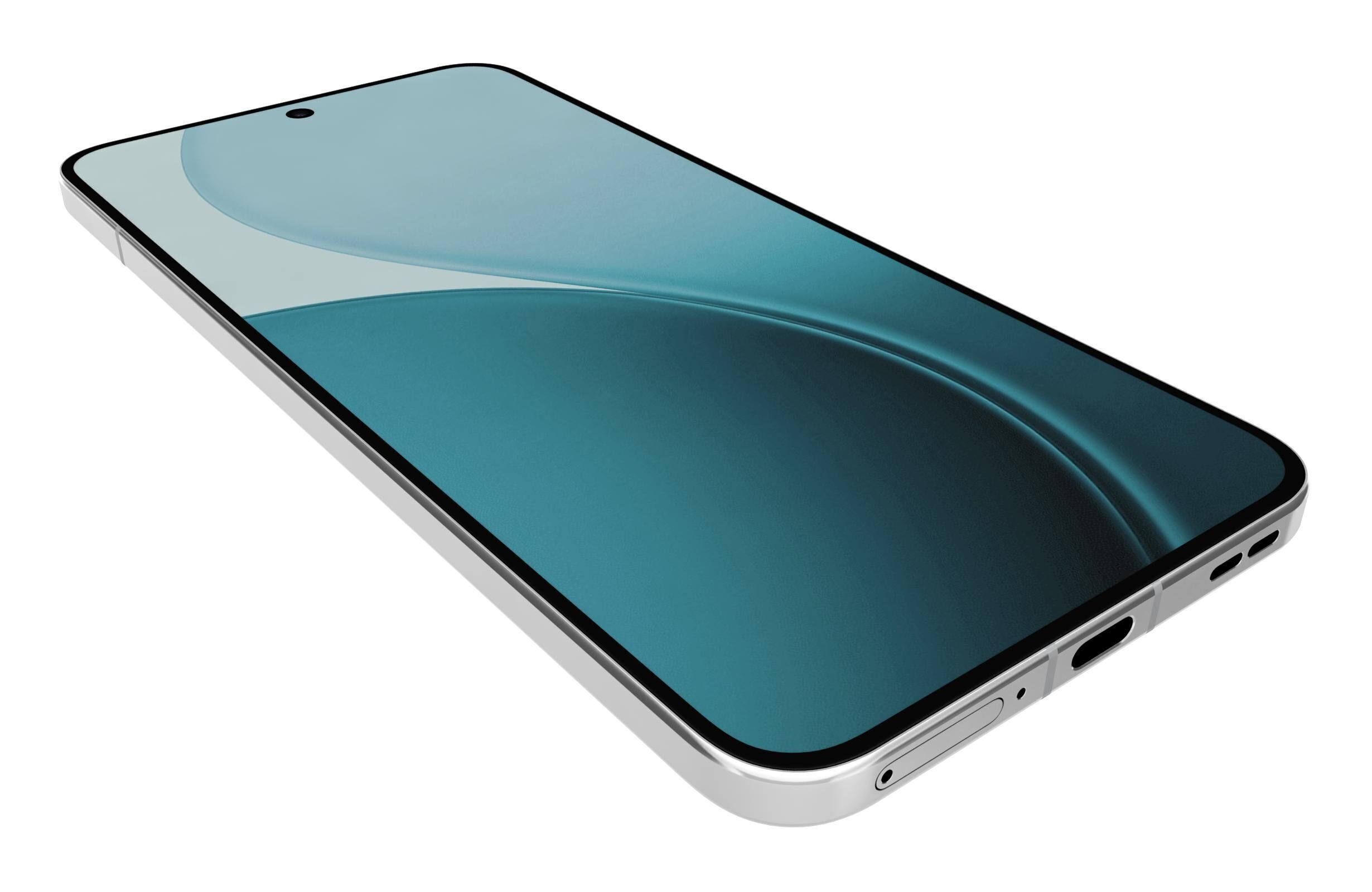 OPPO Reno14 Pro White 3D model_12
