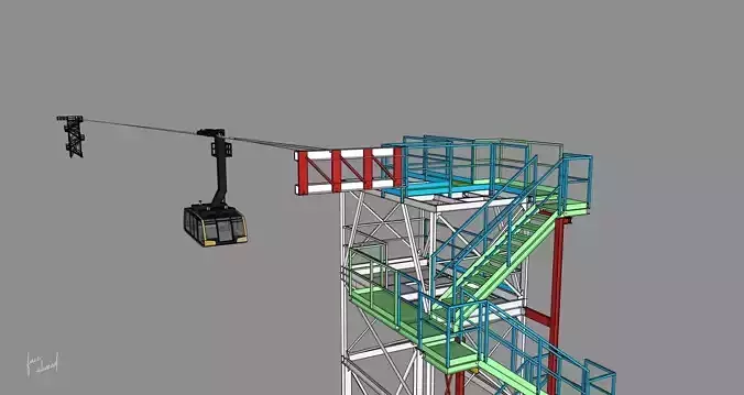 Rope way Detailed