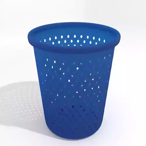 Perforated Plastic Dustbin FREE