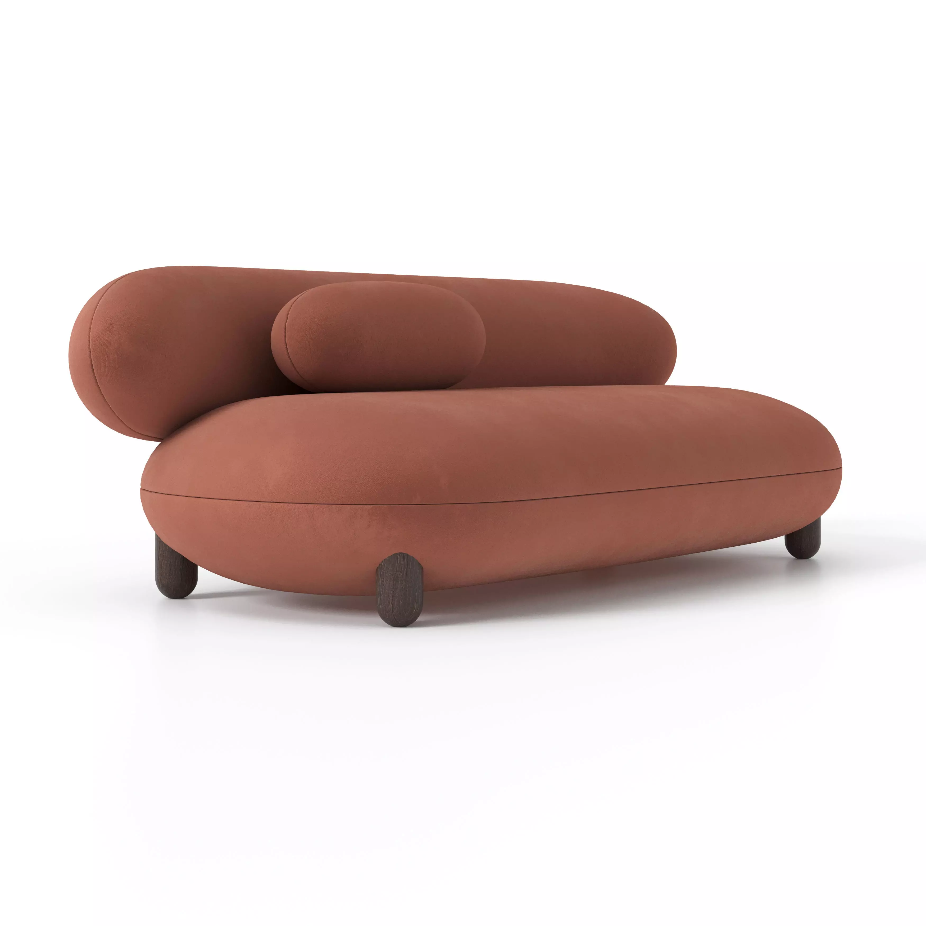 Noom Flock Sofa 210 Free 3D model