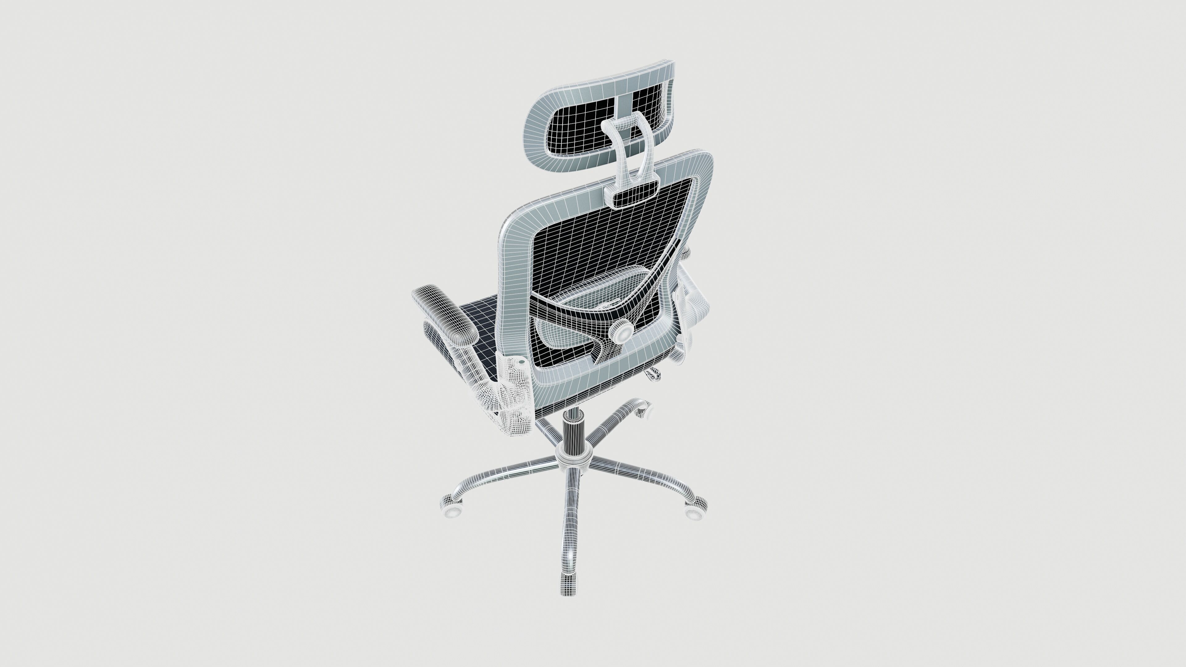 Office chair 3D model_11