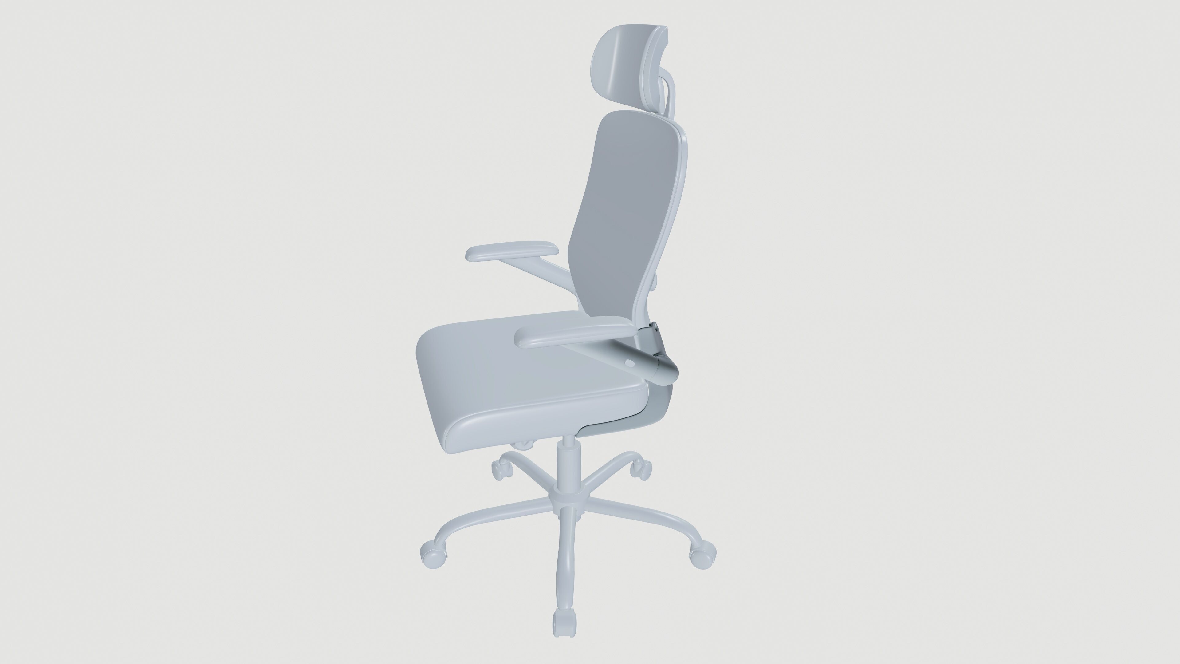 Office chair 3D model_7