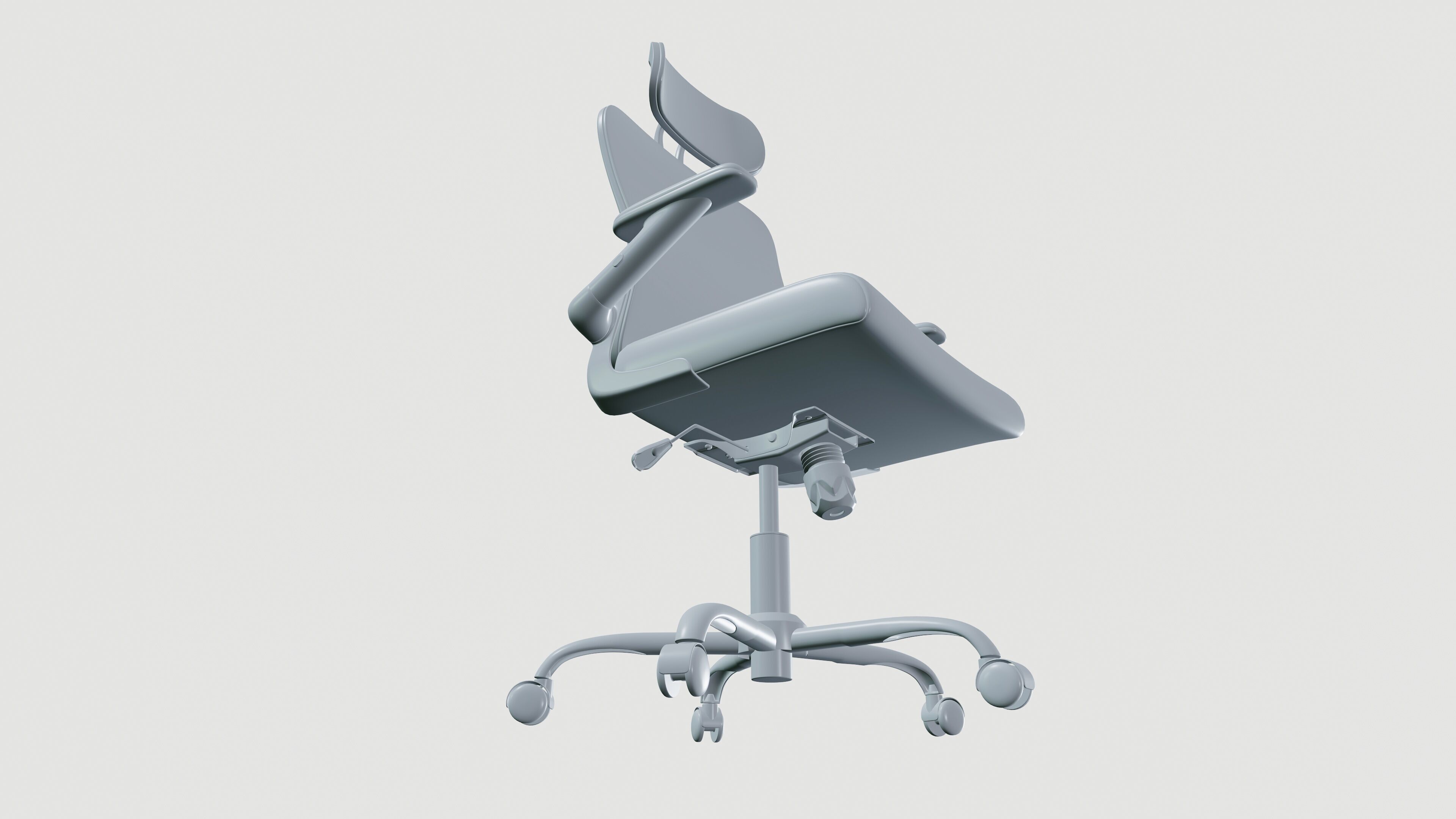 Office chair 3D model_9