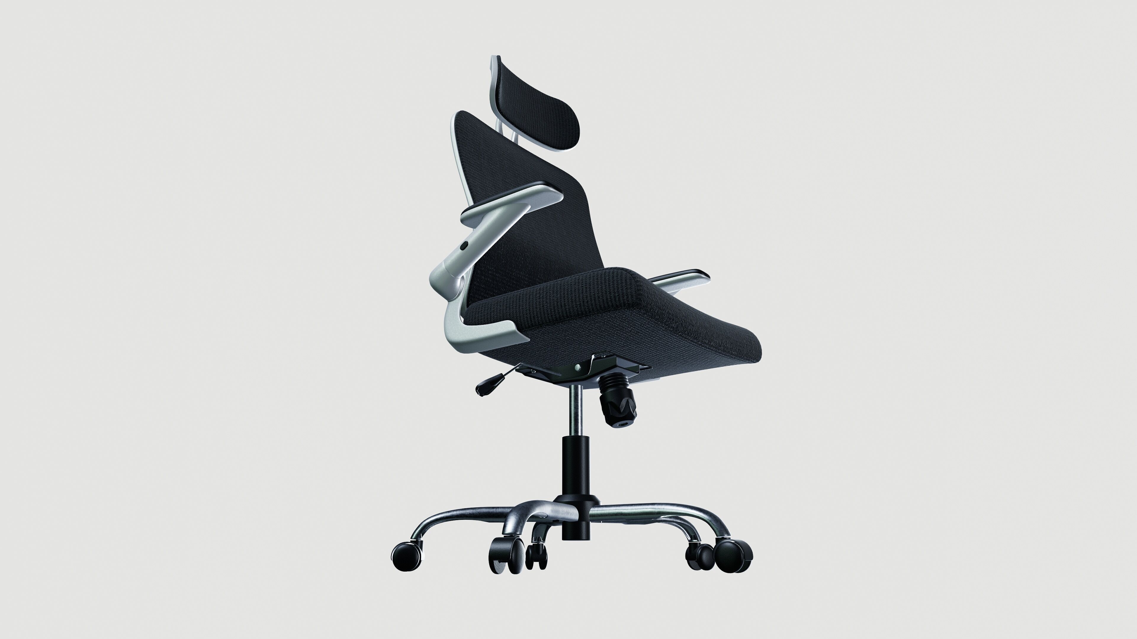 Office chair 3D model_5