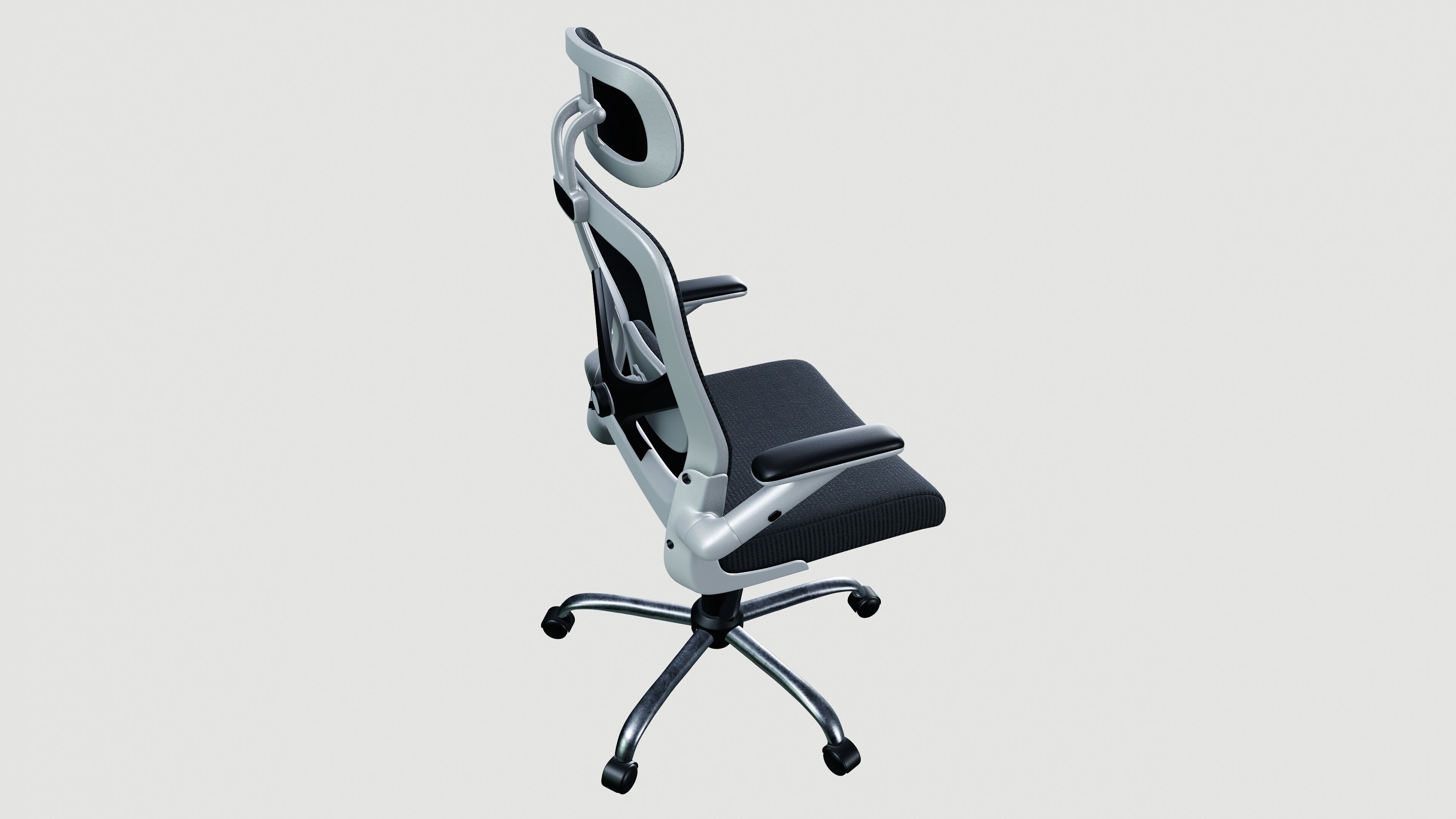 Office chair 3D model_4