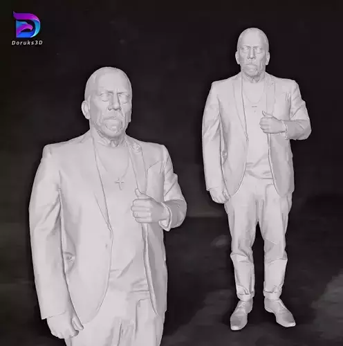 Danny Trejo Action Figures Custom 3D Print Model