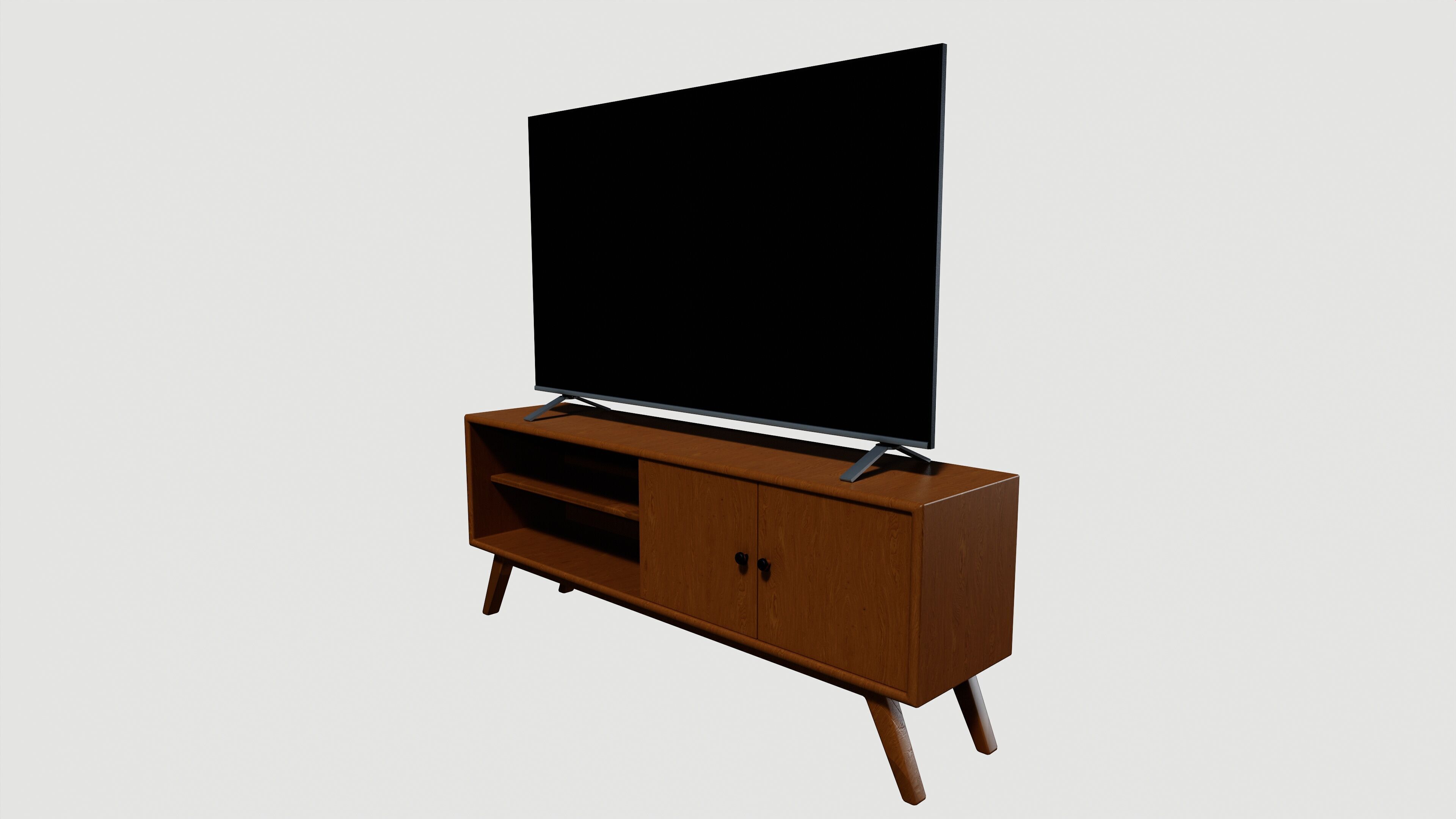 TV  Cabinet 3D model_2