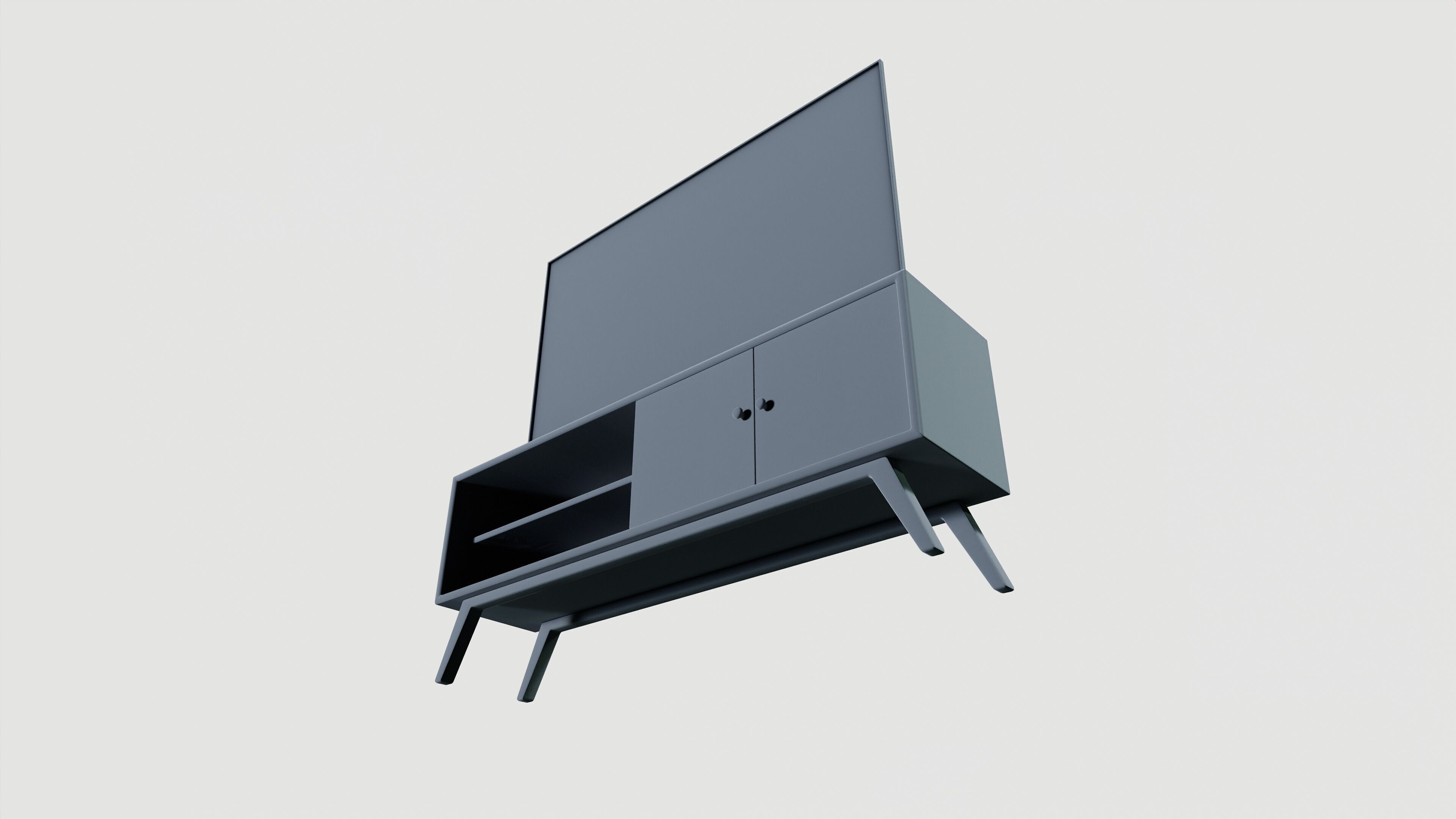 TV  Cabinet 3D model_6