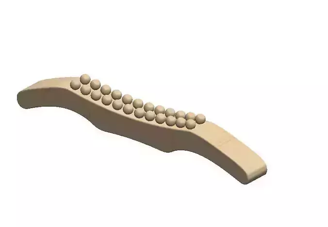 Foot and Back Roller Massagers  SolidWorks model