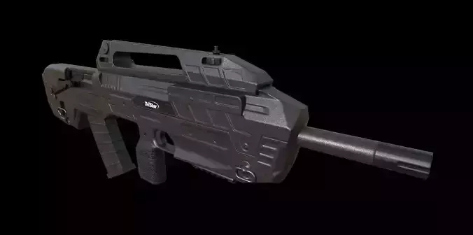 Tristar Compact Tactical Shotgun Low Poly