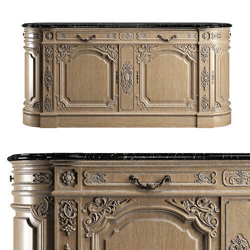 Provasi Sideboard 0674 3D model