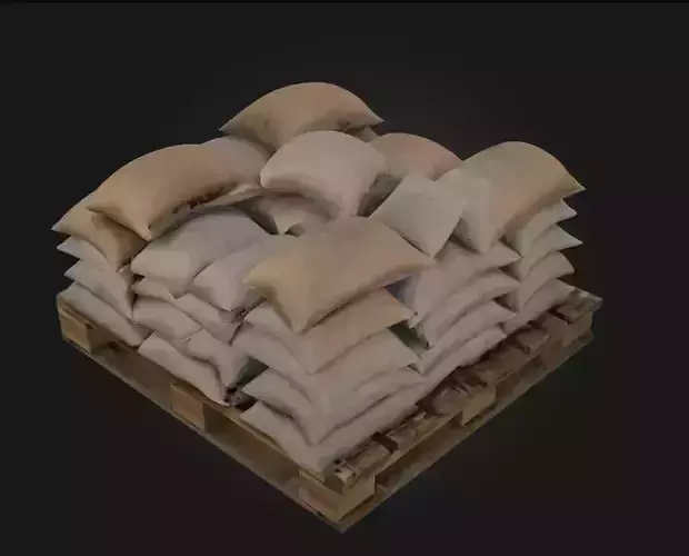 Sandbag Pallet  Tactical Readiness in Every Detail