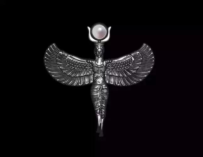 Goddess Isis Pendant