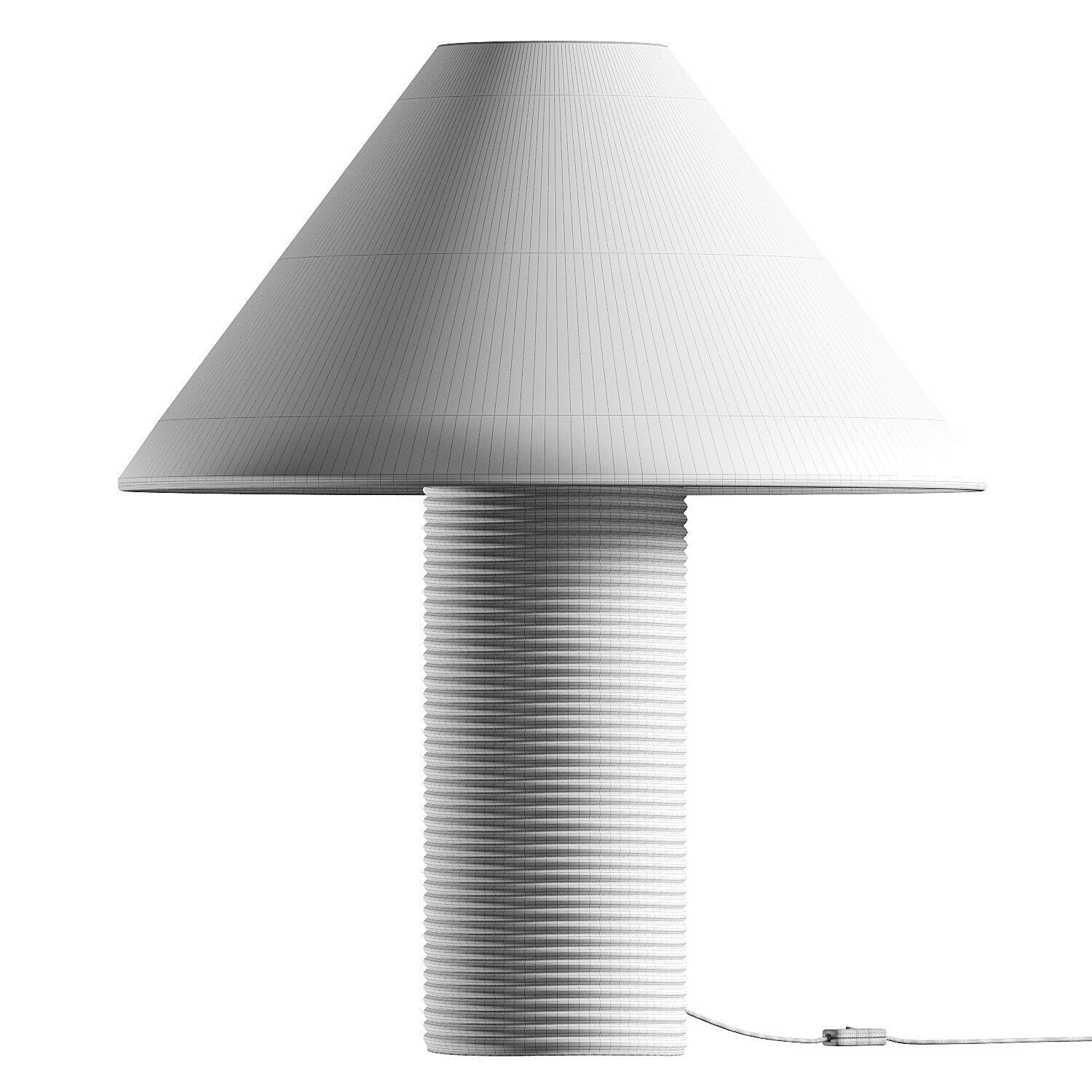 McMullin Co Claude Table Lamp 3D model_2