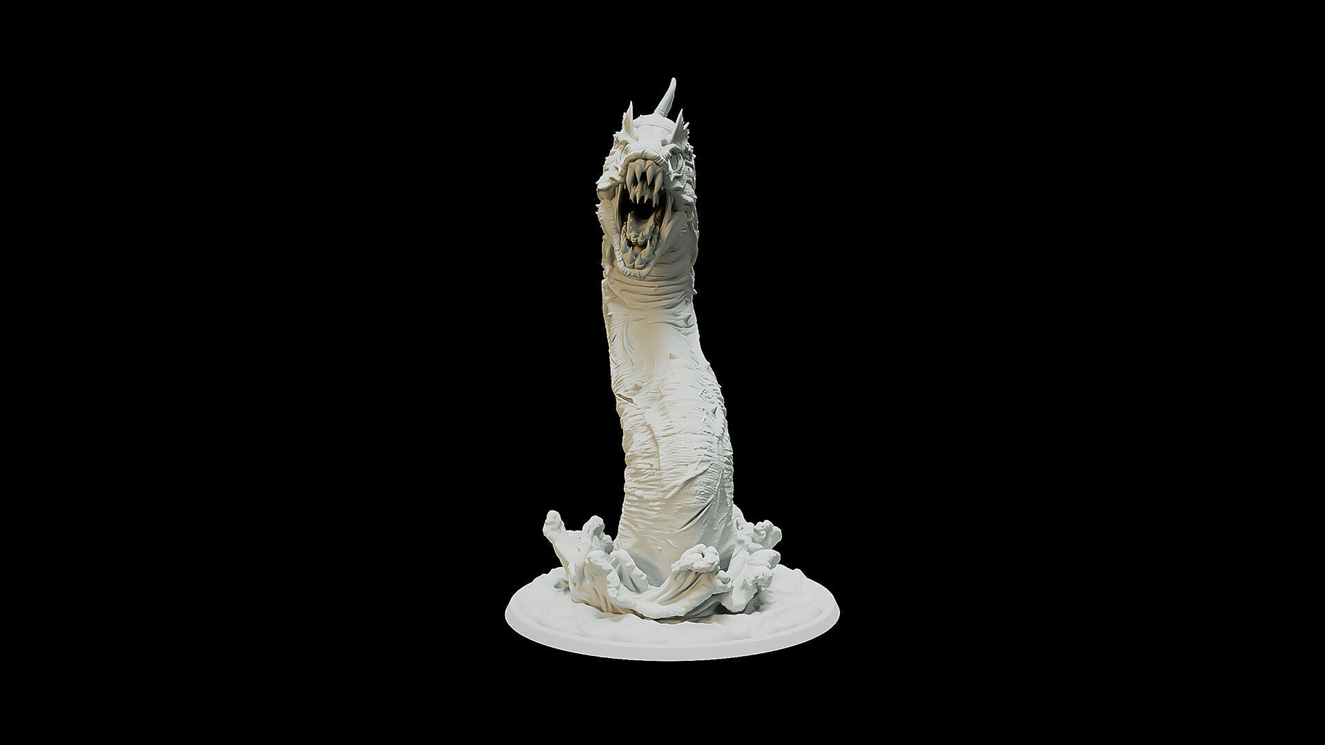 Monstrous Sea Serpent 3D print model_2