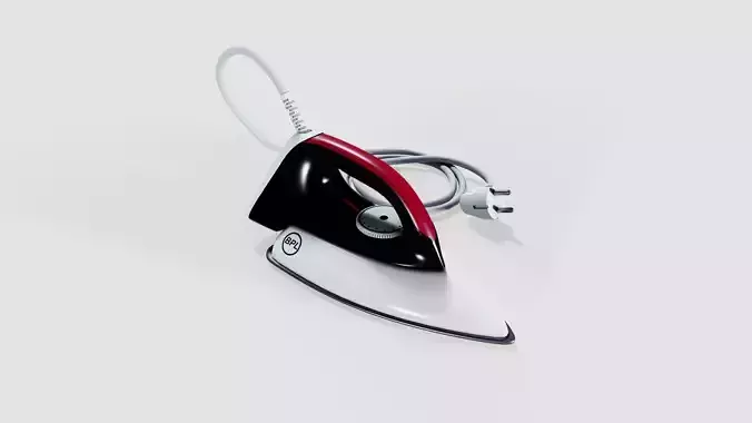 Steam iron 3D model
