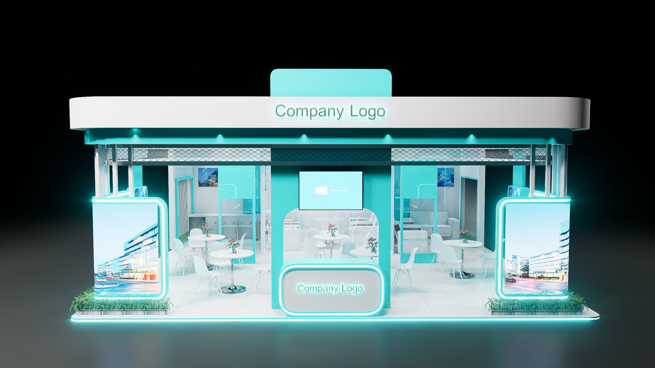 EVENT STALL DESIGN 3D model_11