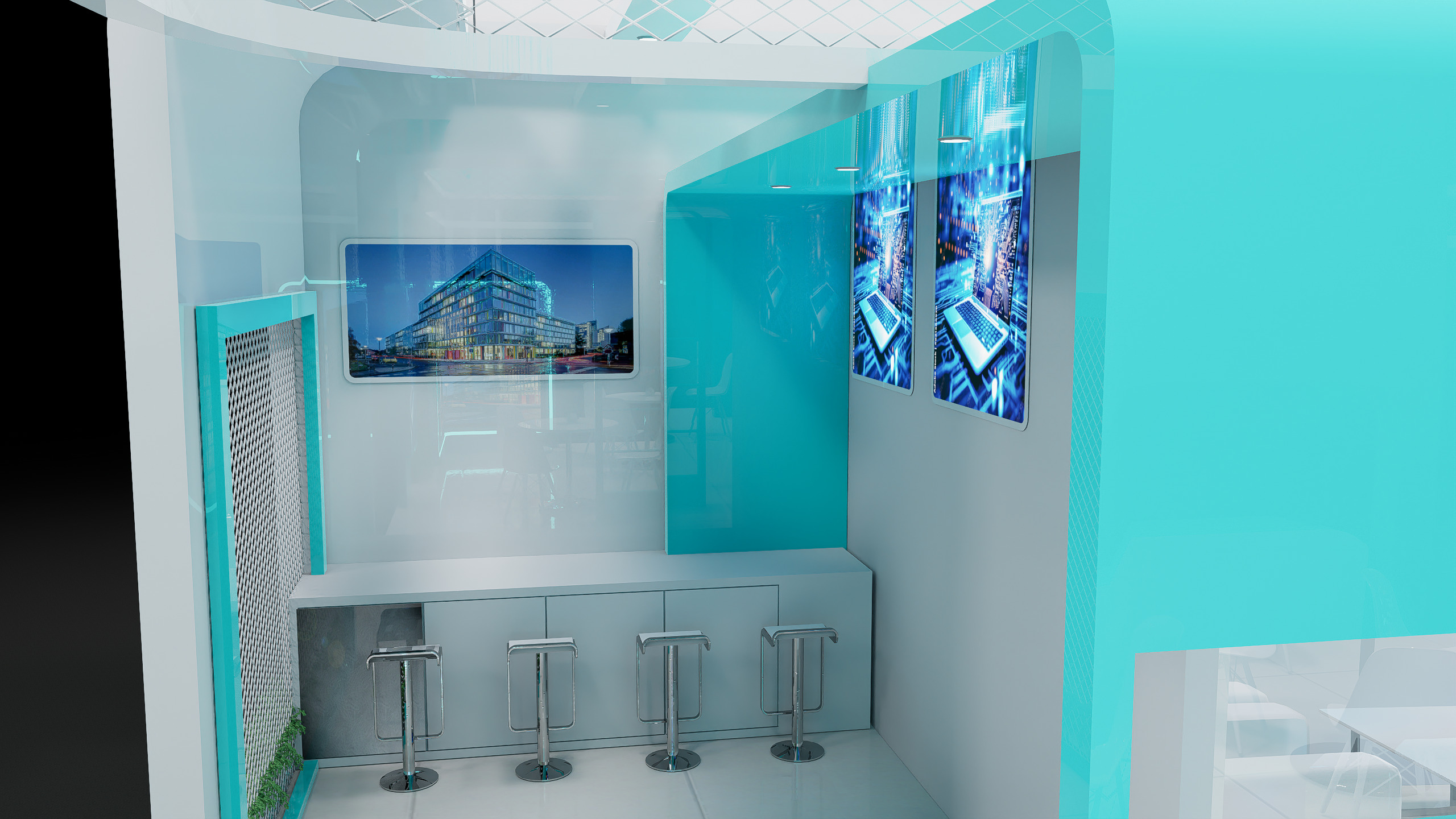 EVENT STALL DESIGN 3D model_5