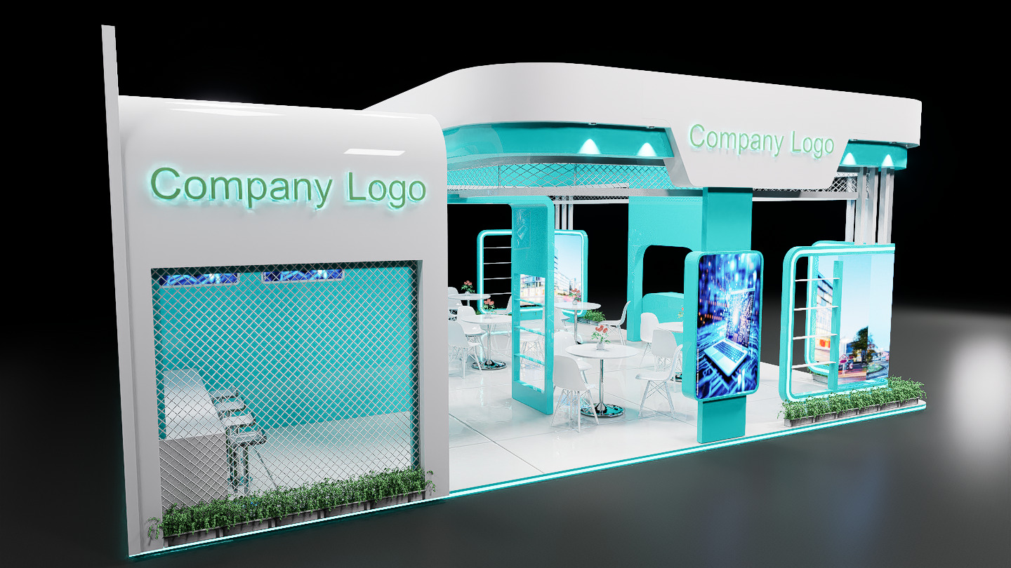 EVENT STALL DESIGN 3D model_16