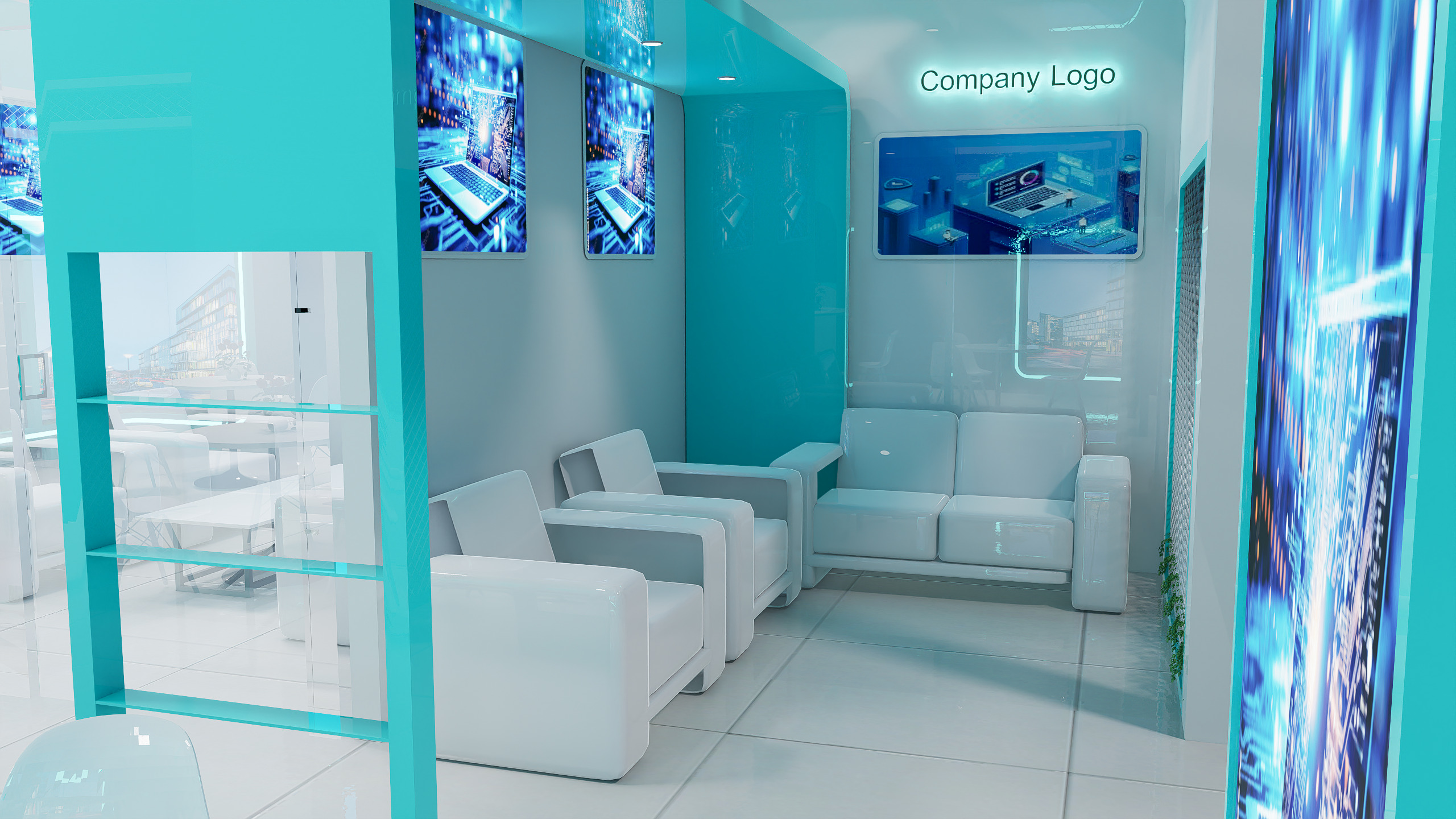 EVENT STALL DESIGN 3D model_6