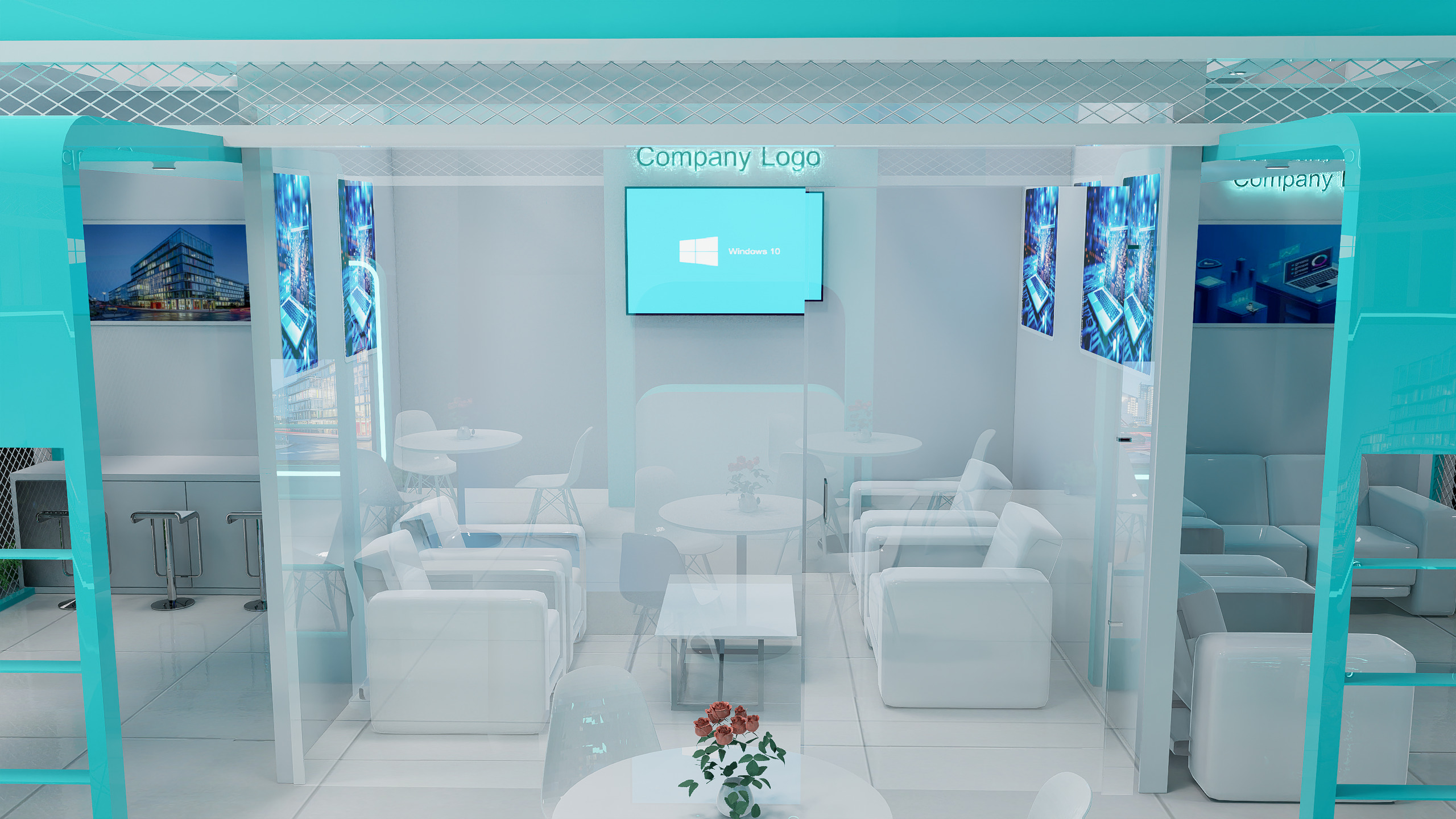 EVENT STALL DESIGN 3D model_7