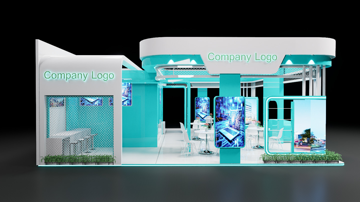 EVENT STALL DESIGN 3D model_4
