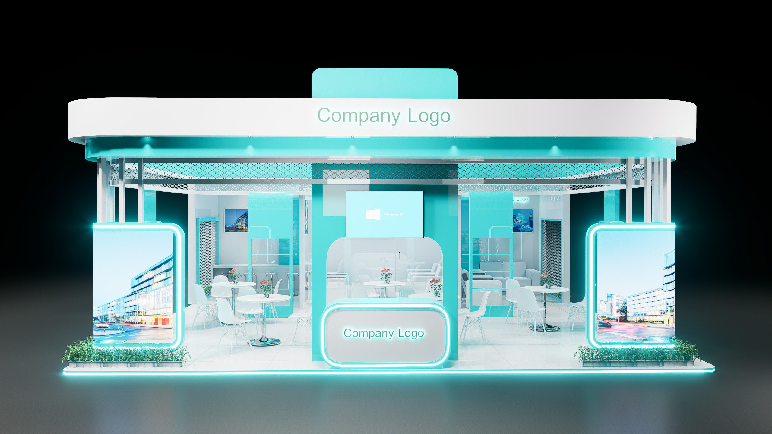 EVENT STALL DESIGN 3D model_14