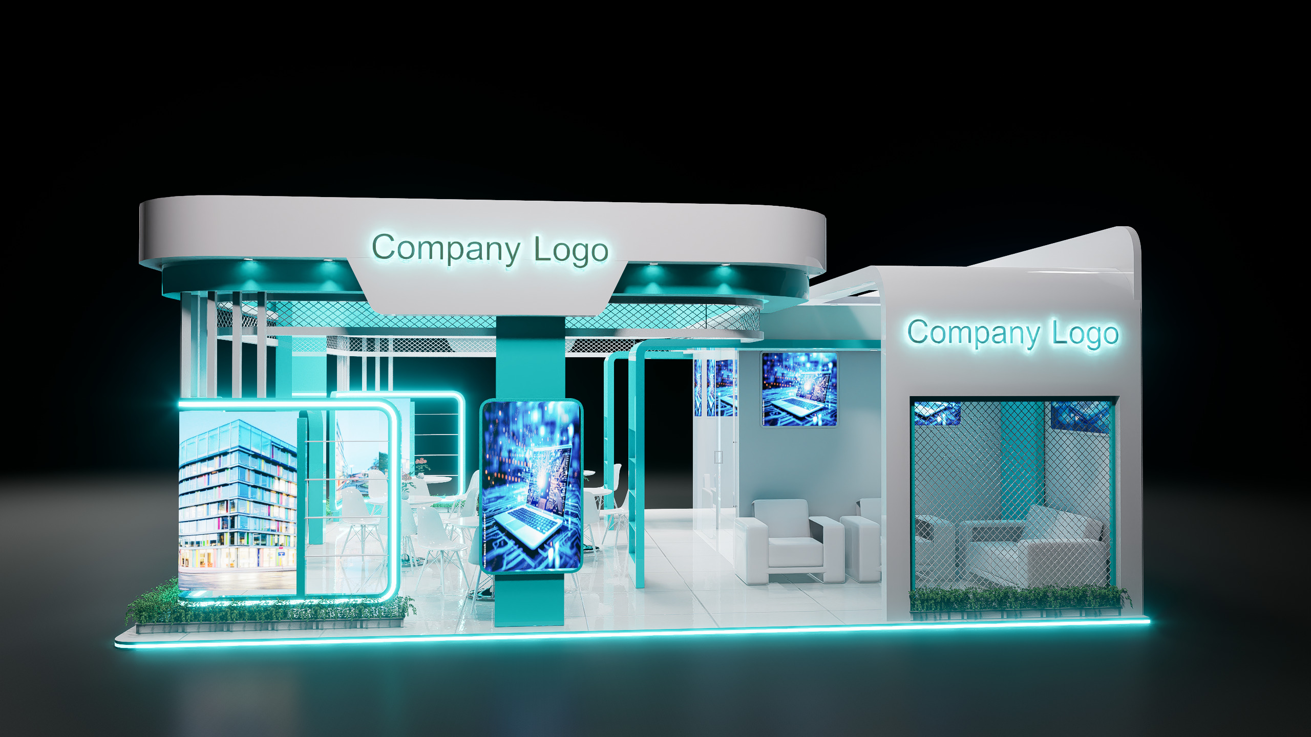 EVENT STALL DESIGN 3D model_10