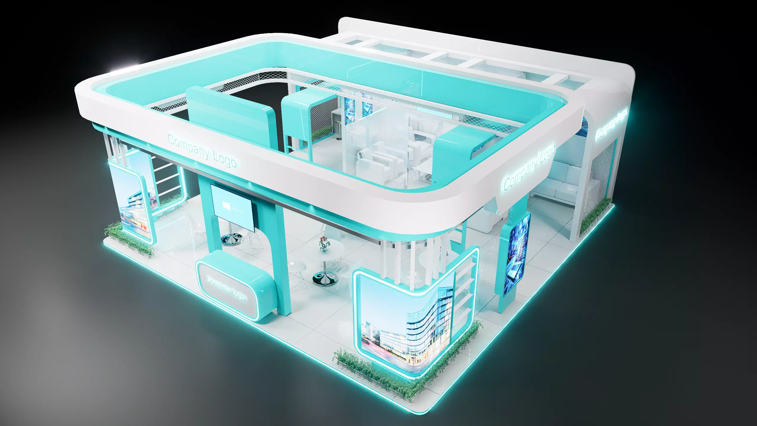 EVENT STALL DESIGN 3D model_0