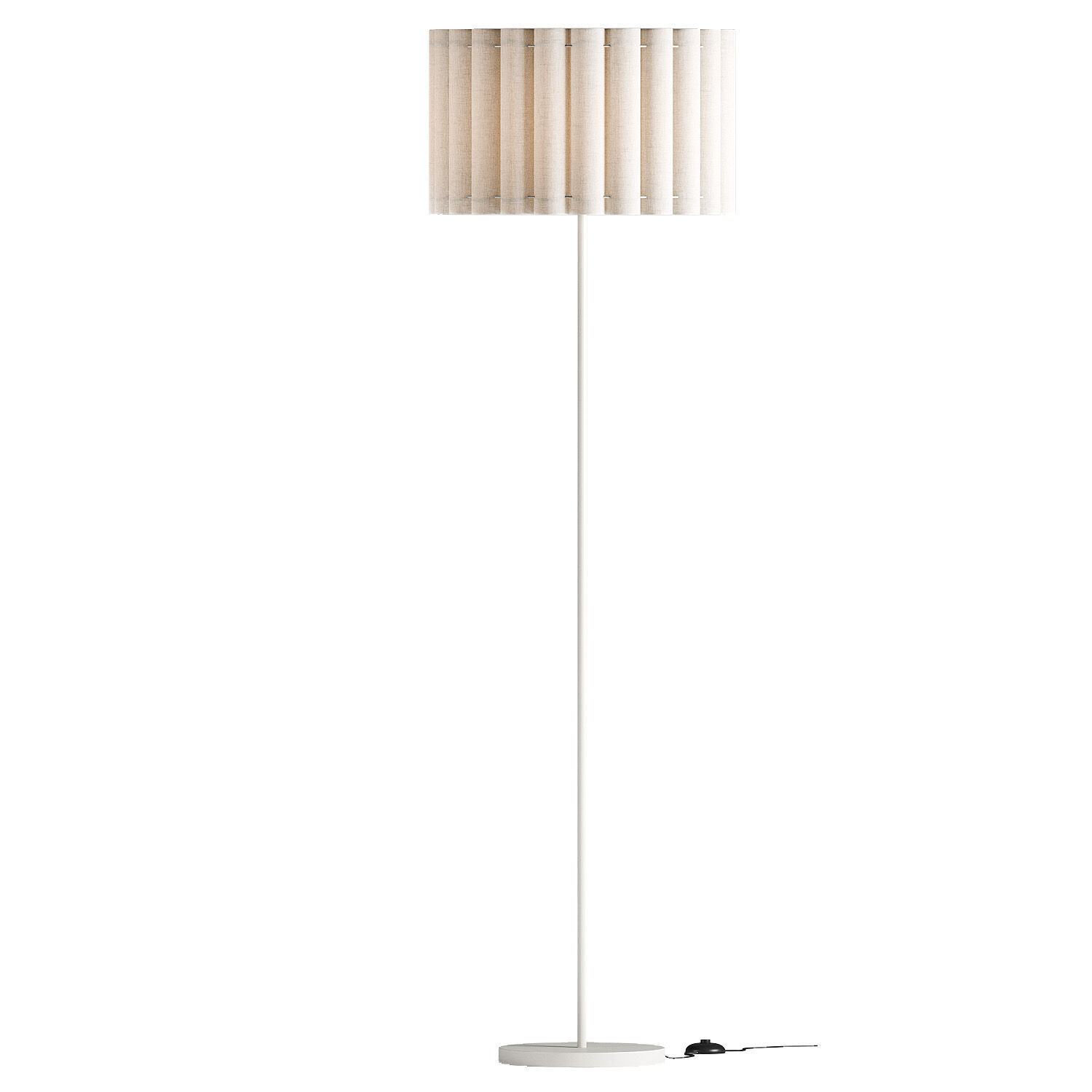Westwing Collection Lucina Floor Lamp 3D model_2