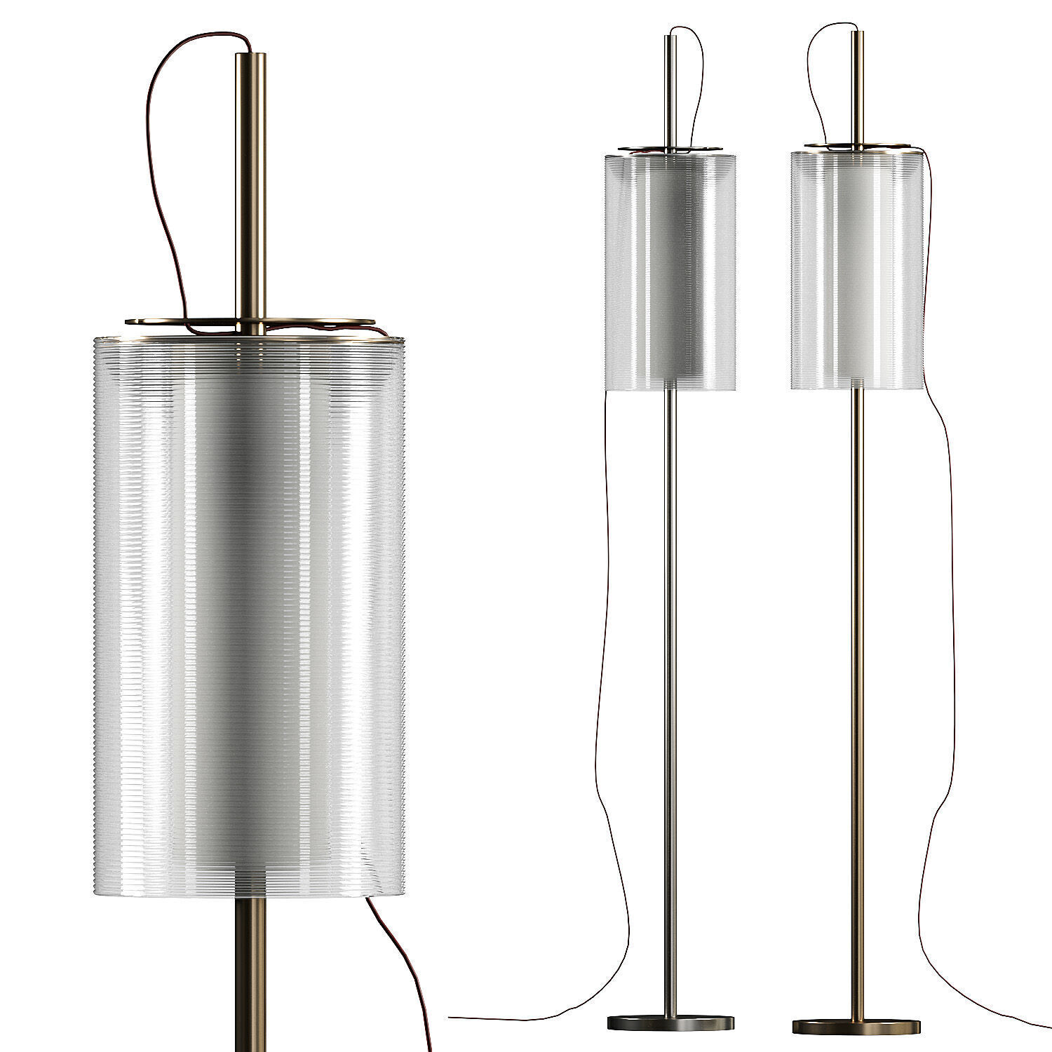 Restart Milano LNT02 Floor Lamp 3D model_1