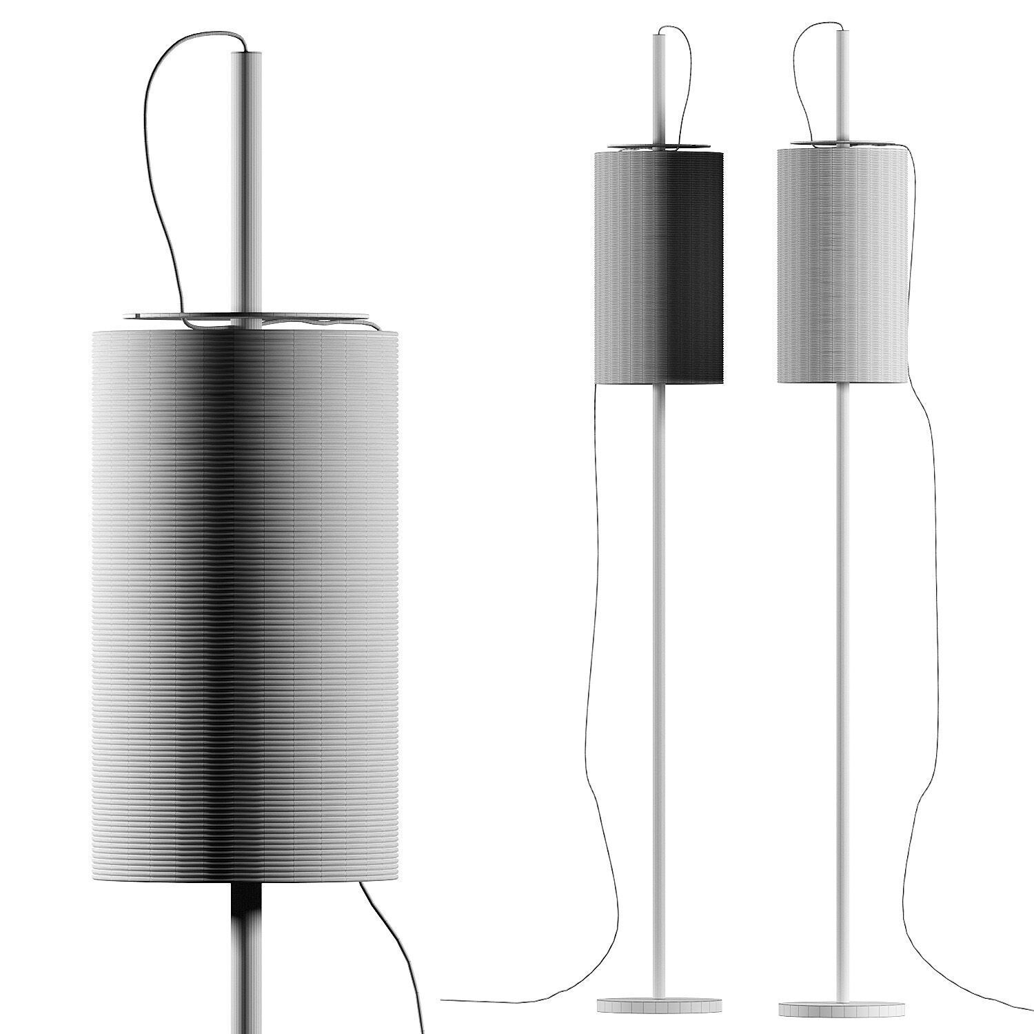 Restart Milano LNT02 Floor Lamp 3D model_3