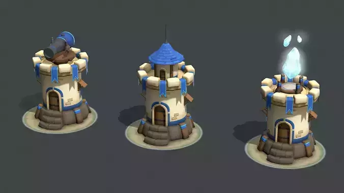 Medieval tower turret Alliance