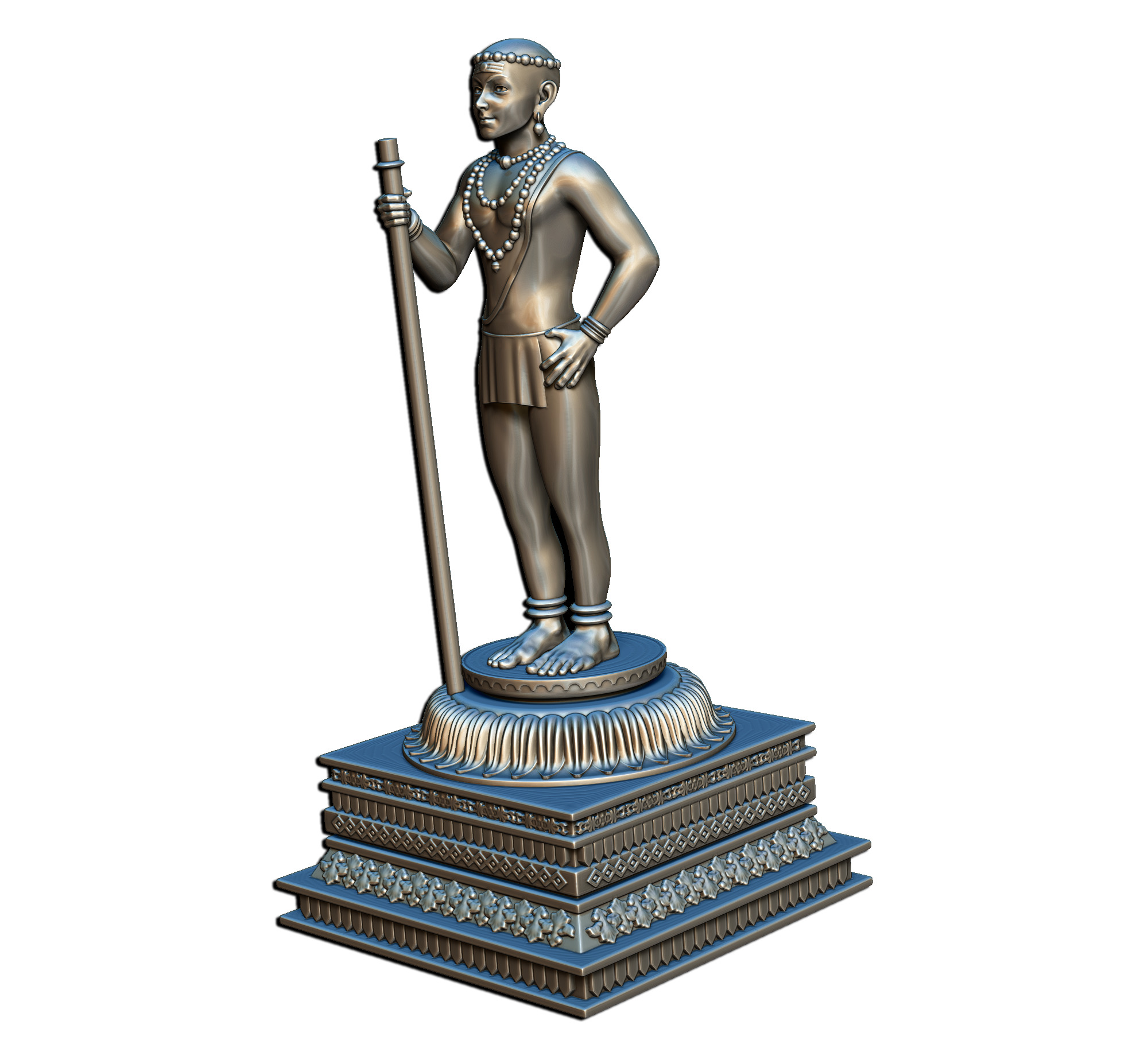 Lord Palani murugan 3D print model_3