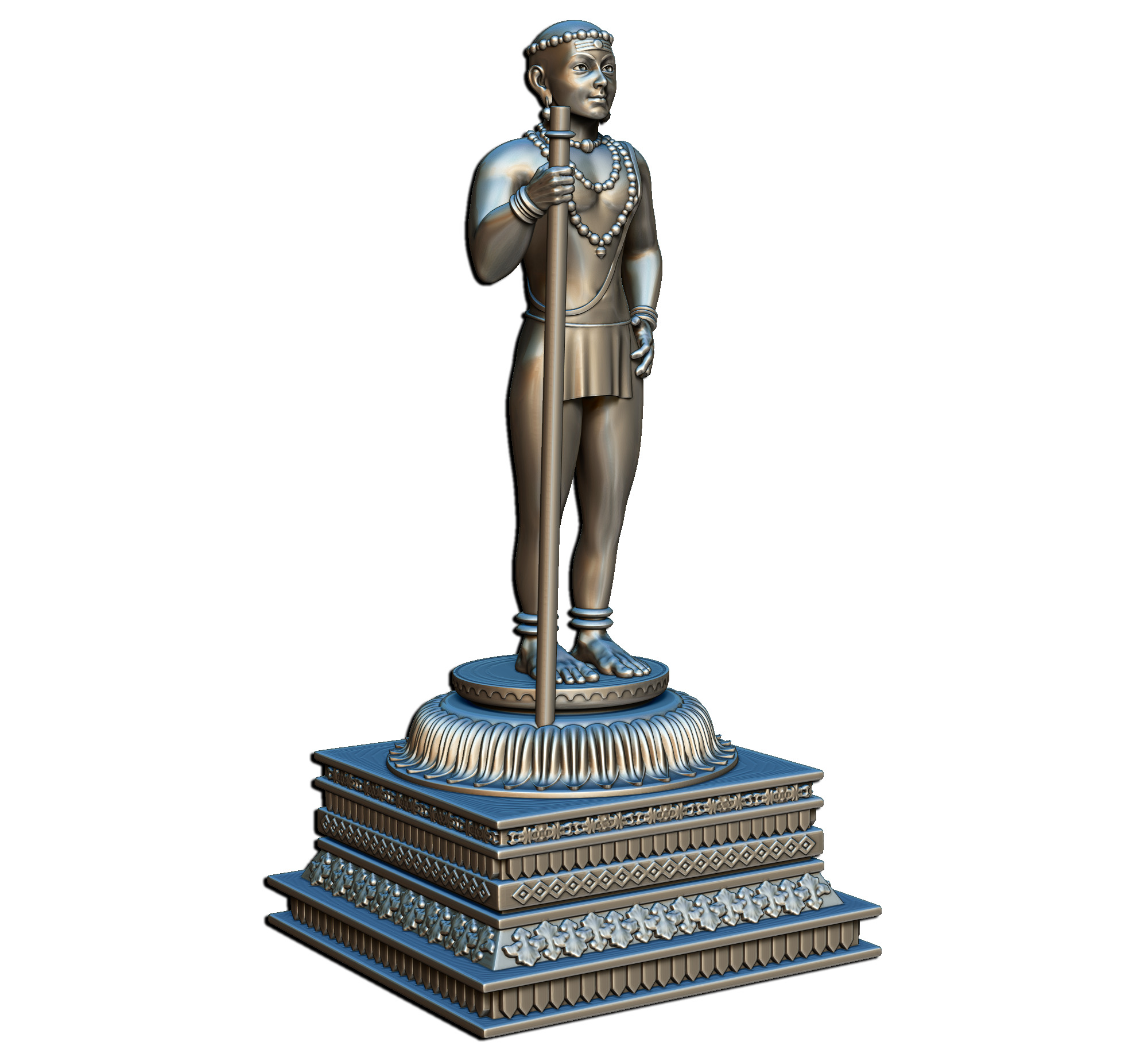 Lord Palani murugan 3D print model_5