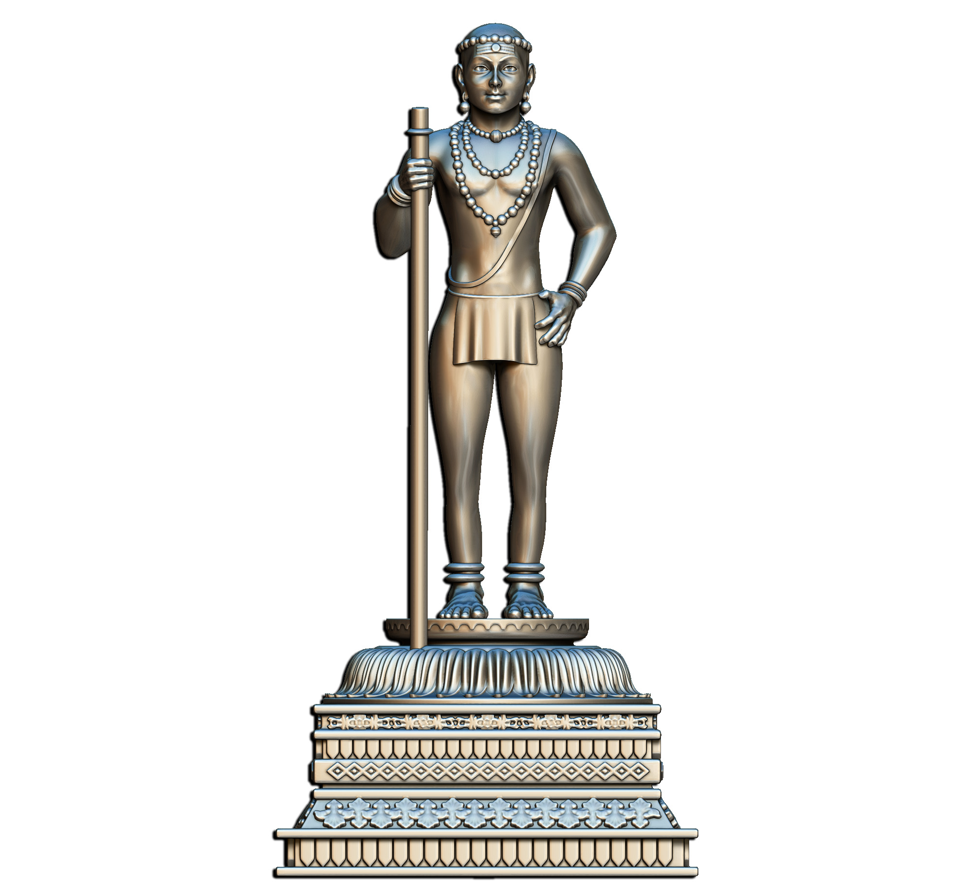 Lord Palani murugan 3D print model_1