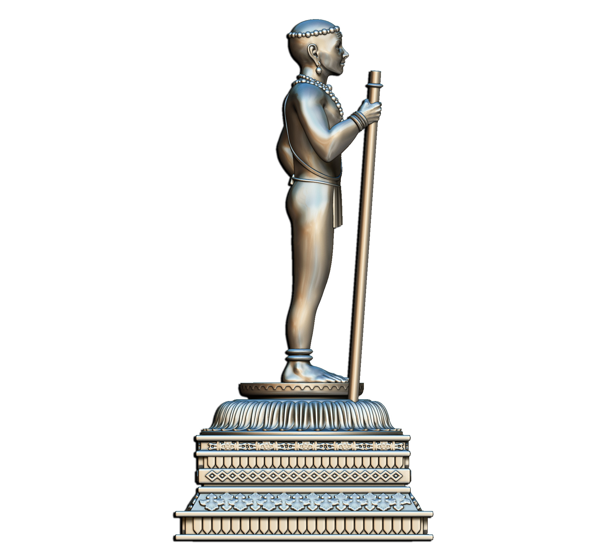 Lord Palani murugan 3D print model_6