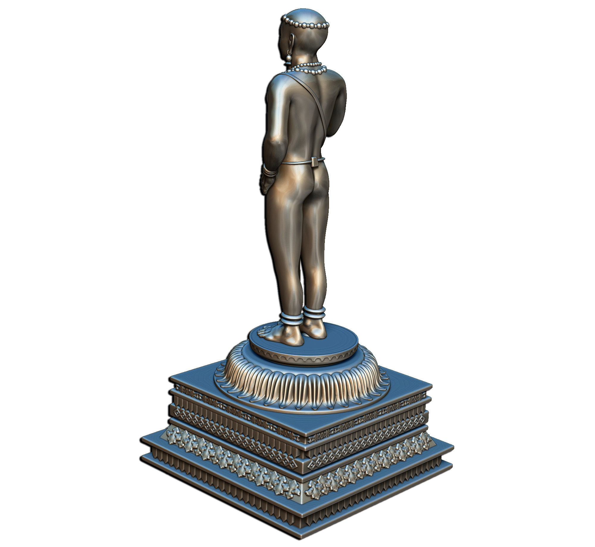 Lord Palani murugan 3D print model_4