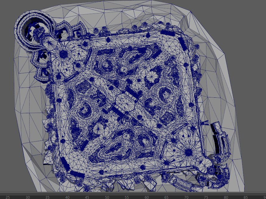 Summoner Canyon League of Legends King of Glory Map Low-poly 3D model_1